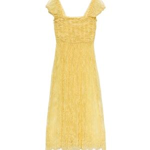 Doen Pamelina lace yellow dress